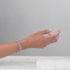 Adlerglieder | Mini-Kismet-Armband | Grau x Silber